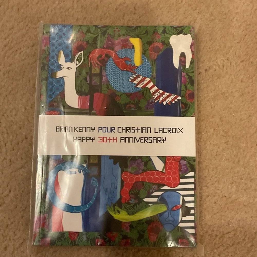 RARE Christian Lacroix Vibrant LIMITED Anniversary Art Print